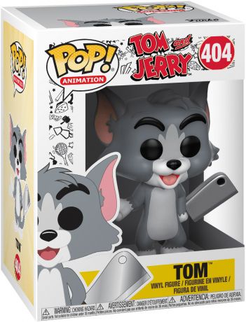 Figurine pop Tom avec Couperet - Tom et Jerry - 1