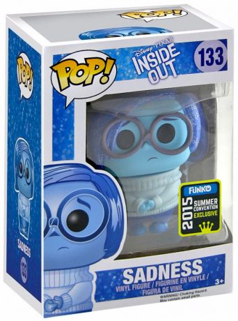 Figurine pop Tristesse - Cheveux Brillants - Vice-Versa - 1