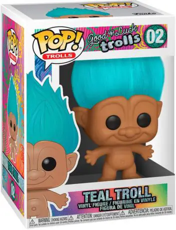 Figurine pop Troll Sarcelle - Les Trolls - 1