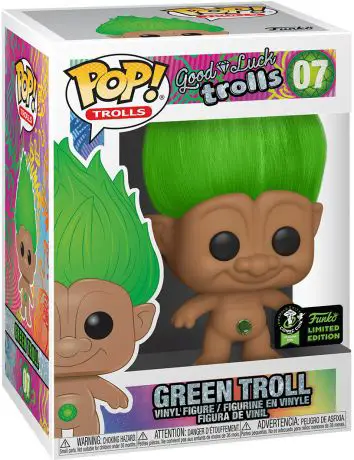 Figurine pop Troll Vert - Les Trolls - 1