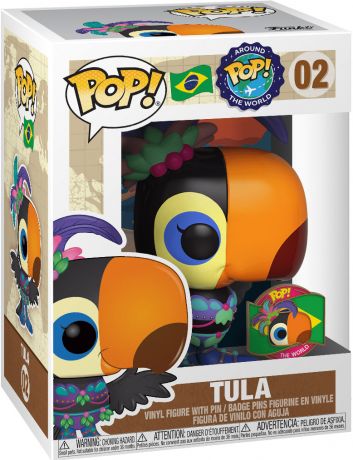Figurine pop Tula (Brésil) - Autour du Monde - 1