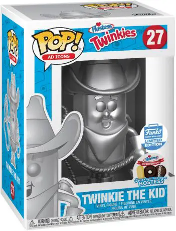 Figurine pop Twinkie the Kid - Platine - Icônes de Pub - 1