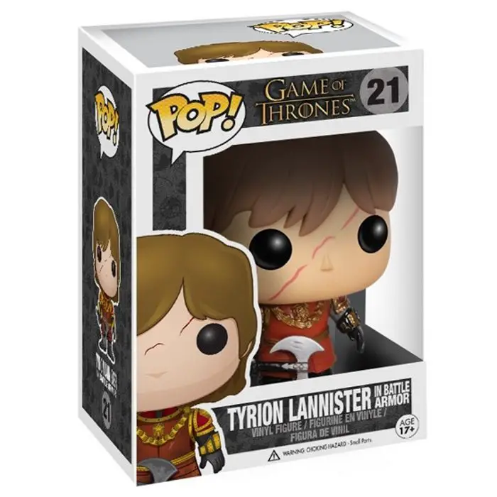 Figurine pop Tyrion Lannister en armure - Game Of Thrones - 2