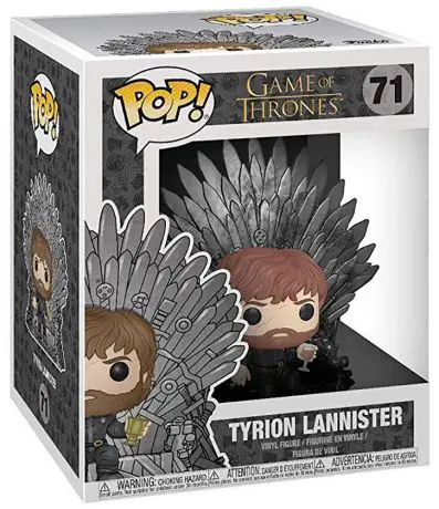 Figurine pop Tyrion Lannister sur Trône de Fer - Game of Thrones - 1