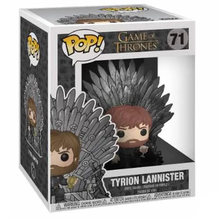 Figurine pop Tyrion on Iron Throne - Game Of Thrones - 2