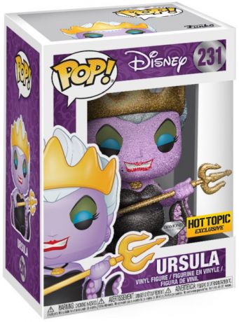 Figurine pop Ursula - Pailleté - La Petite Sirène - 1