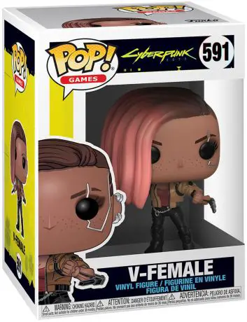 Figurine pop V- Female - Cyberpunk 2077 - 1