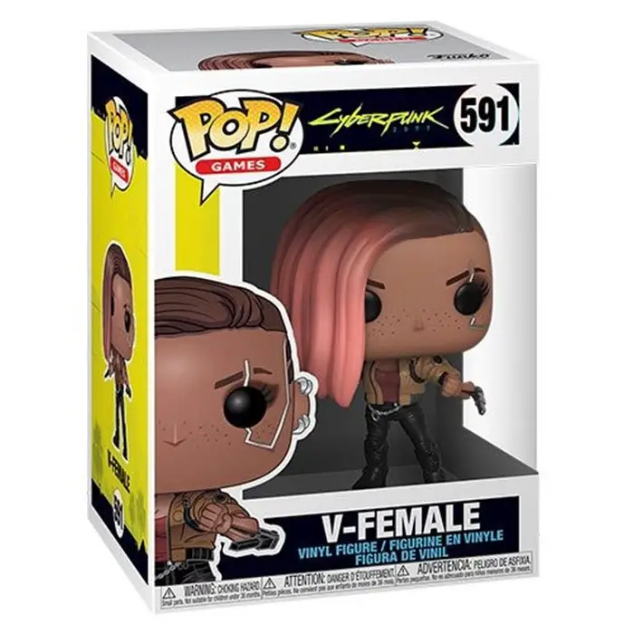 Figurine pop V Female - Cyberpunk 2077 - 2