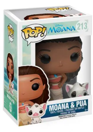 Figurine pop Vaiana avec Pua - Moana - Vaiana - 1