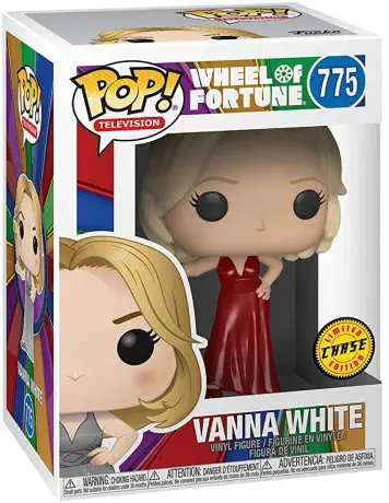 Figurine pop Vanna White robe rouge - la roue de la fortune - 1