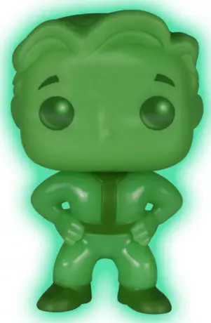 Figurine pop Vault Boy Vert - Brillant dans le noir - Fallout - 2