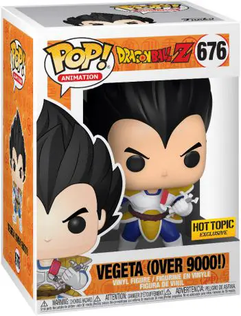 Figurine pop Vegeta (Over 9000!) (DBZ) - Dragon Ball - 1