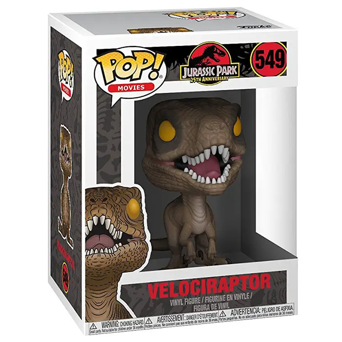 Figurine pop Velociraptor - Jurassic Park - 2