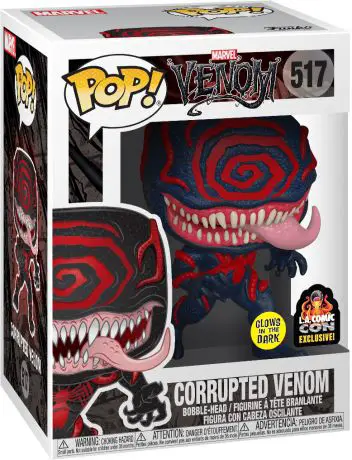 Figurine pop Venom Corrompu - Brillant dans le noir - Venom - 1