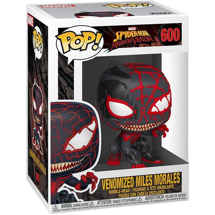 Figurine pop Venomized Miles Morales - Spider-man : Maximum Venom - 2