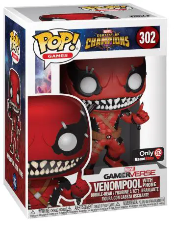 Figurine pop Venompool avec téléphone - Tournois des Champions - 1