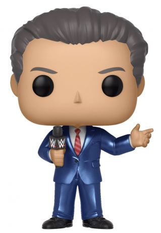 Figurine pop Vince McMahon en costume - WWE - 2