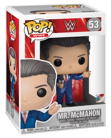 Figurine pop Vince McMahon en costume - WWE - 1