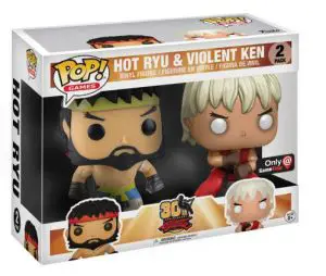 Figurine Violent Ken & Hot Ryu – 2 pack – Street Fighter