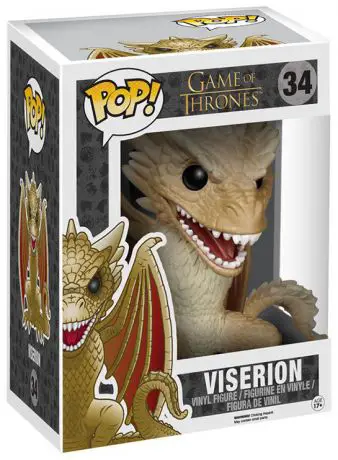 Figurine pop Viserion - 15 cm - Game of Thrones - 1