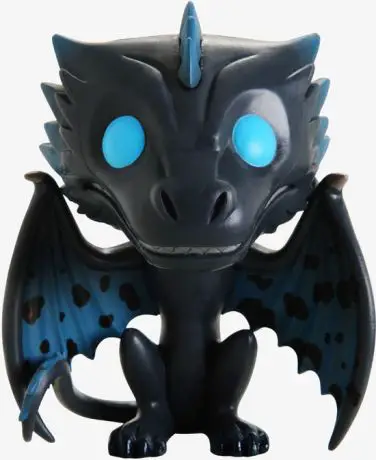 Figurine pop Viserion Glacé - Brillant dans le noir - Game of Thrones - 2