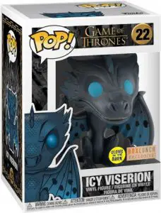 Figurine Viserion Glacé – Brillant dans le noir – Game of Thrones- #22