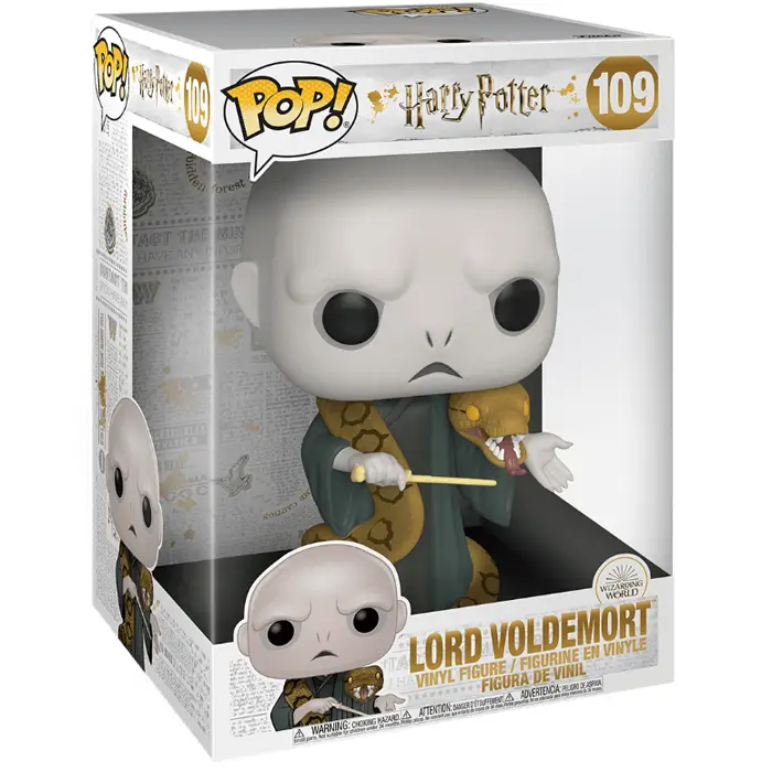 Figurine pop Voldemort avec Nagini supersized - Harry Potter - 2