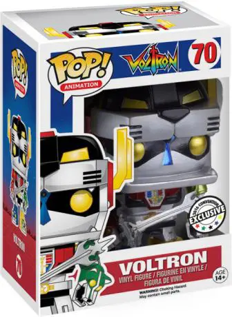 Figurine pop Voltron - Métallique - Voltron, le Défenseur Légendaire - 1