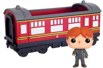 Figurine pop Wagon du Poudlard Express et Ron Weasley - Harry Potter - 2