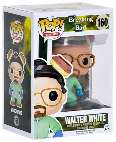 Figurine pop Walter White - Combinaison Hazmat Verte - Breaking Bad - 1