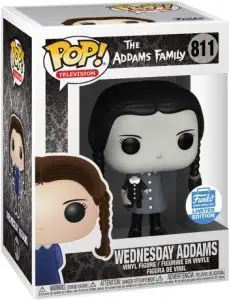 Figurine Wednesday Addams – Noir & Blanc – La Famille Addams- #811