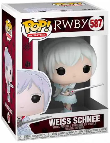 Figurine pop Weiss Schnee - RWBY - 1