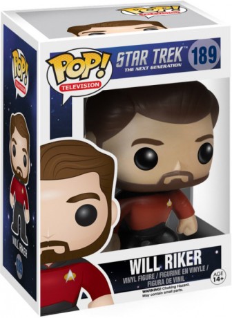 Figurine pop Will Riker - Star Trek - 1