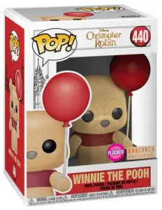 Figurine Winnie l’Ourson avec Ballon Rouge – Floqué – Winnie l’Ourson- #440