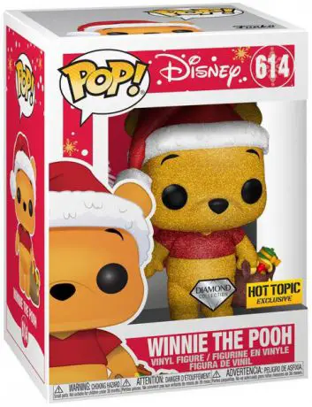 Figurine pop Winnie l'Ourson (Noël) - Pailleté - Winnie l'Ourson - 1
