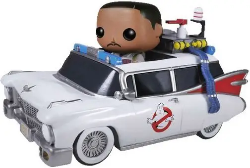 Figurine pop Winston Zeddemore avec Ecto-1 - Ghostbusters - SOS fantômes - 2