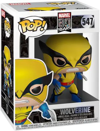 Figurine pop Wolverine - Marvel 80 ans - 1