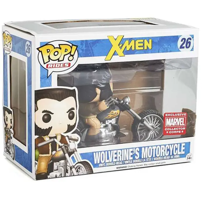 Figurine pop Wolverine's motorcycle - X-Men - 2