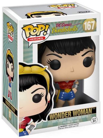Figurine pop Wonder Woman - DC Comics Bombshells - 1