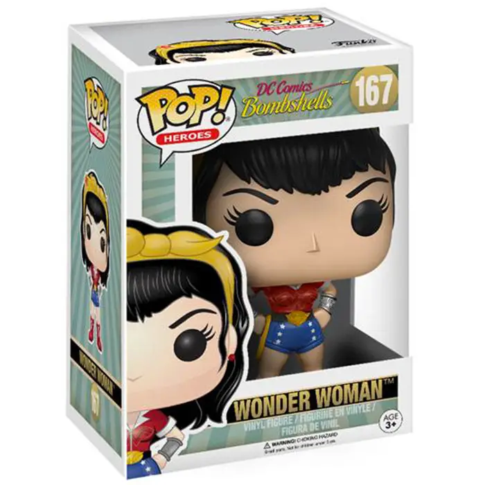 Figurine pop Wonder woman - DC Comics Bombshells - 2