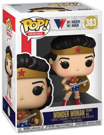 Figurine pop Wonder Woman Âge d'or 1950 - Wonder Woman 80 ans - 1
