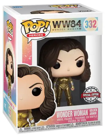 Figurine pop Wonder Woman armure - Wonder Woman 1984 - WW84 - 1