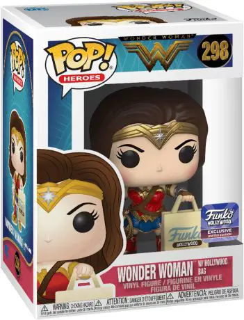 Figurine pop Wonder Woman avec Sac Hollywood - Wonder Woman - 1