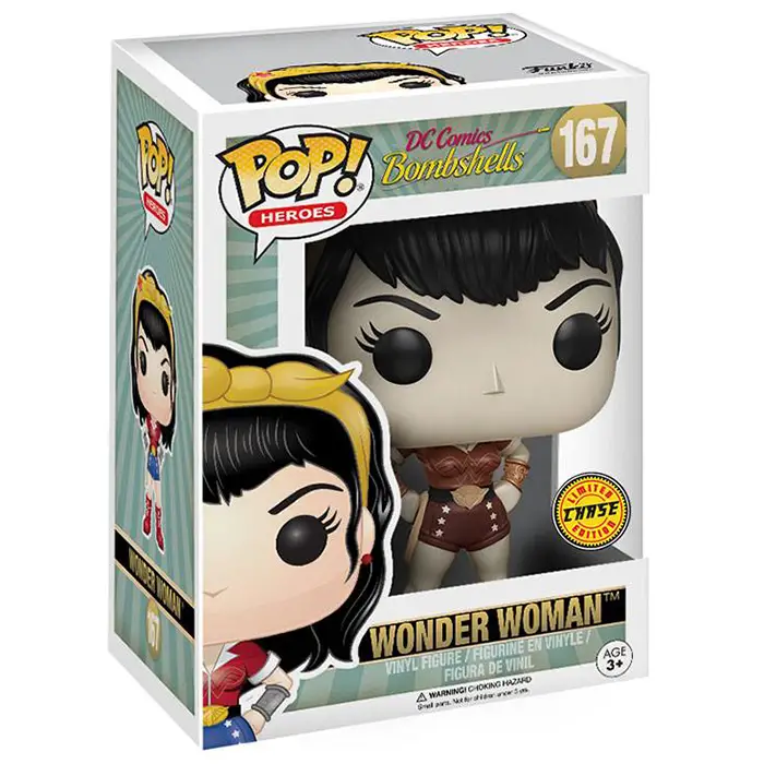 Figurine pop Wonder woman chase - DC Comics Bombshells - 2