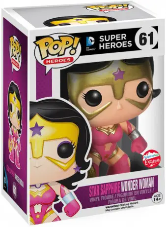 Figurine pop Wonder Woman eh Star Sapphire - DC Super-Héros - 1
