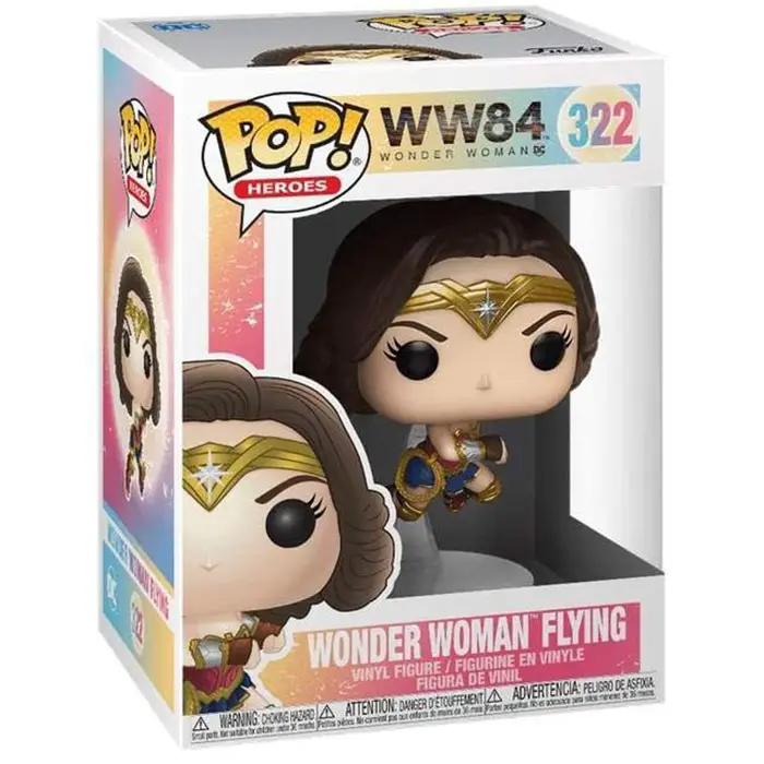 Figurine pop Wonder Woman Flying - Wonder Woman 1984 - WW84 - 2