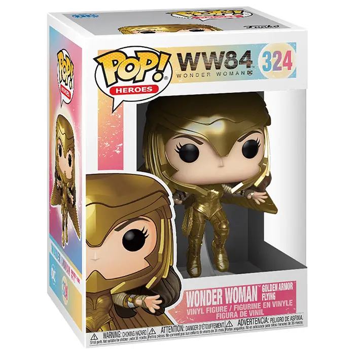 Figurine pop Wonder Woman Golden Armor Flying - Wonder Woman 1984 - WW84 - 2