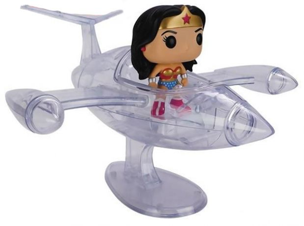 Figurine pop Wonder Woman jet invisible - DC Super-Héros - 2