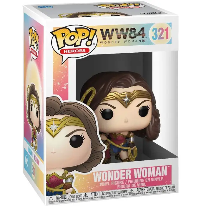 Figurine pop Wonder Woman Metallic - Wonder Woman 1984 - WW84 - 2