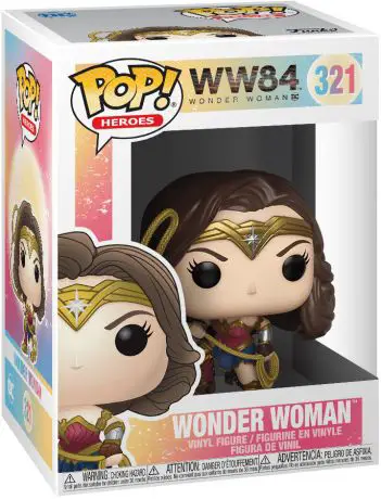 Figurine pop Wonder Woman - Métallique - Wonder Woman 1984 - WW84 - 1